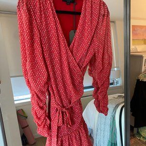 ALLSAINTS Flores Hearts Dress